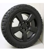 20&quot; Gloss Black 5 Spoke LTZ Wheels BFG KO2 Tires Chevy Silverado Suburba... - $2,595.39 CAD
