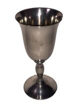 Vintage Metawa Holland Pewter Wine Goblet Drinking Glass  5.25” Tall Silver - €6,07 EUR
