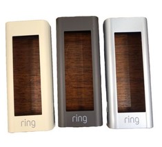 COVERS ONLY Ring Video Doorbell Pro Silver/ White/ Bronze Faceplate OEM ... - £15.20 GBP