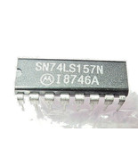 SN74LS157N 16-Pin DIP IC Quad Multiplexer(Lot of 2) USA Seller - $2.29