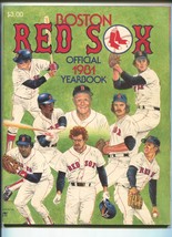 Boston Red Sox Official 1981 Yearbook 1981-STATS-INFO-PHOTOS-fn - £25.20 GBP