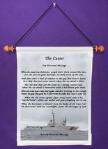 The Cutter {Coast Guard Poem} - Personalized Wall Hanging (529-1) - £15.97 GBP