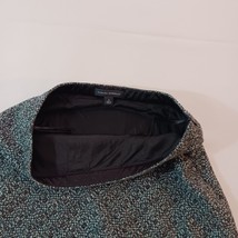 Banana Republic RN#54023 Women's Black & Green Wool & Acrylic Skirt Size 4 image 6