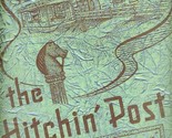The Hitchin Post Menu Lamar in Austin Texas 1946 - £67.07 GBP