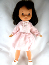 Fisher Price Jenny My Friend Doll 1978 Brunette 16&quot; Tall in Vtg rubber shoes - £19.77 GBP