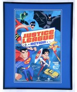 Justice League Action Cast Signed Framed 16x20 Poster Display SDCC Kevin... - £580.50 GBP