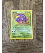 1999 Pokemon Card 46/62 Ekans - $91.13 MXN