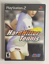 Atlus Hard Hitter Tennis (PlayStation 2 PS2, 2002) Complete w/ Manual CIB - $9.95