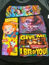 Chucky Doll Artist Universal Studios Halloween Horror Nights HHN Raglan ... - £29.63 GBP