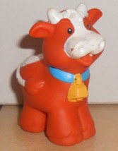 Fisher Price Current Little People Cow FPLP - $4.85