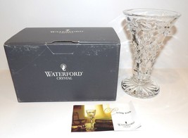 Stunning Waterford Crystal Cashs Flared 6&quot; Vase In Box - £62.66 GBP