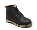 Cat &amp; Jack Boys Black Joah Fashion Boots NWT - $19.00