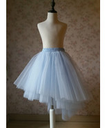 Girl Baby TUTU Skirts Light Blue Wedding Tiered Tutu Tulle Skirt Princes... - £35.97 GBP