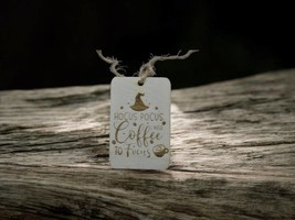 Halloween small wooden pendant hanging ornaments decoration | Coffee to focus |  - £3.69 GBP