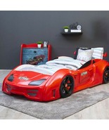 GT999 Race Car Bed with LED Lights &amp; Sound FX - £1,488.14 GBP