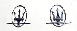 Pair of Quarter Panel Emblems OEM 2007 Maserati Quattroporte - $30.27