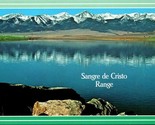 Sangre De Cristo Across Lake De Weese Near Westcliffe CO Postcard PC11 - $4.99