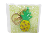 Pen &amp; Gear Journal Jewelry Key Ring - New - Silicone Pineapple - £6.40 GBP