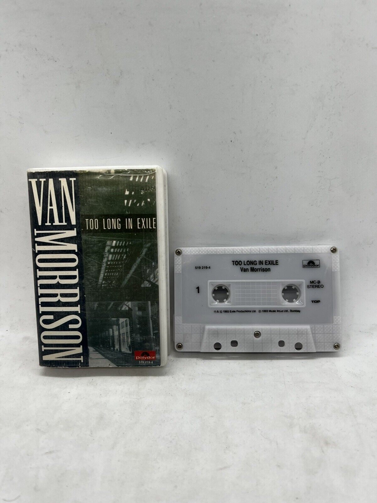Van Morrison Too Long In Exile Clamshell Cassette Cassettes