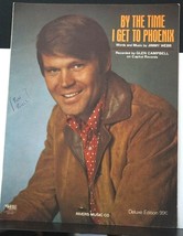 Glen Campbell By The Time I Get To Phoenix 1967 Sheet Music Jimmy Webb Vg - £11.20 GBP