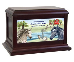 Horse Ranch - Child Memorial Urn - £119.86 GBP
