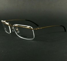 DKNY Eyeglasses Frames 6238 238 Brown Bronze Rectangular Rimless 52-19-135 - £36.51 GBP