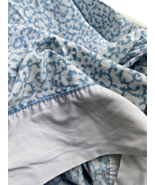Croscill Filigree Sheet Double Full Flat Blue &amp; White Vintage Cottagecore - $862.66 MXN