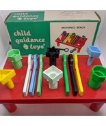 Vintage Toy Mechanics Work Bench Child Guidance Tools  Made in USA With Box - $18.71