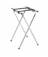 Chrome Server, Restaurant, Folding, Tray Stand, Winco ( New ) - $37.96 CAD