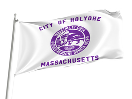 Holyoke, Massachusetts Flag,Size -3x5Ft / 90x150cm, Garden flags - £23.82 GBP