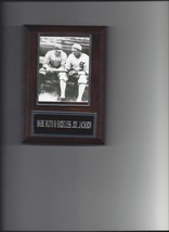 Babe Ruth &amp; Shoeless Joe Jackson Plaque Baseball New York Yankees Ny Mlb - £3.09 GBP