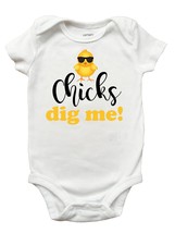 Chicks Dig Me Easter Shirt, Boys Easter Shirt, Chicks Dig Me Boys Easter... - $9.99