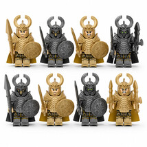 Norse Mythology The Thor Asgardian Royal Guards 5 Custom Minifigure Set - $13.29+