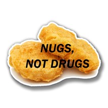 Nugs No Drugs Precision Cut Decal - $3.46+