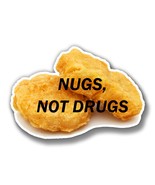Nugs No Drugs Precision Cut Decal - $4.73 CAD+