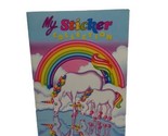 Lisa Frank My Sticker Collection Book, Unicorn, Used with Stickers, Hard... - $19.40