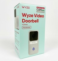 Wyze Video Doorbell + Chime IP65 Weatherproof Night Vision w/ 1 year of CAM Plus - £56.12 GBP