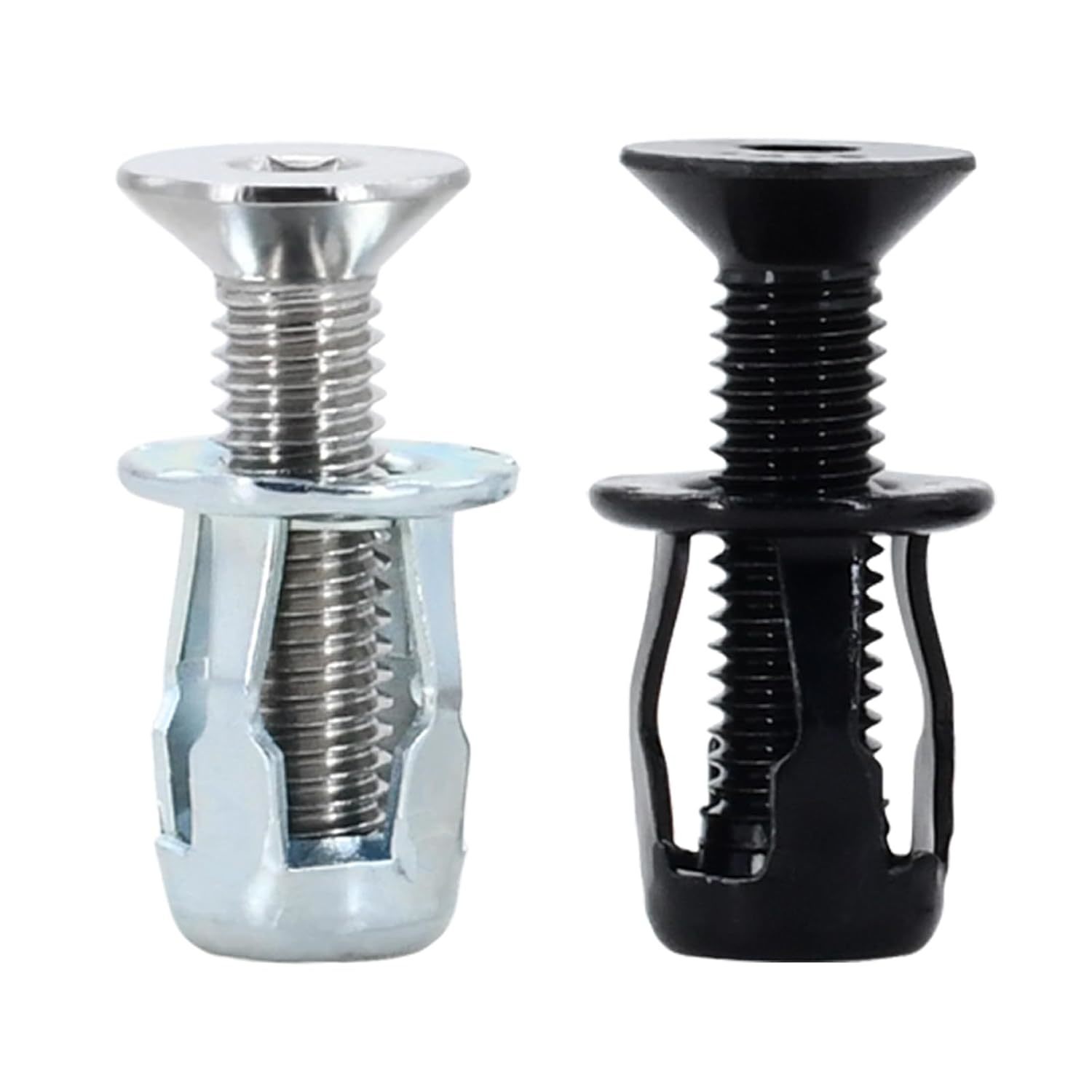 52 Sets Molly Jack Nuts With Countersunk Flat Socket Head Cap, Hollow Wall - $13.84