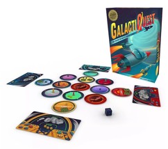 Pressman GalactiQuest Game: Will You Win the Race to Conquer Space? New ... - $11.88