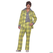 Leisure suit 70's plaid - $2,194.61 MXN