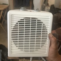 space heater 1500-Watt Utility Fan Compact Personal Indoor Space Heater - $20.57
