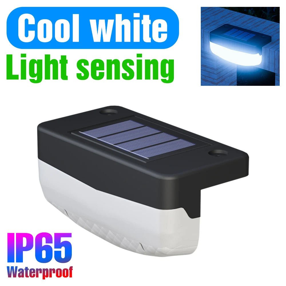 LED Solar Power Light IP65 Waterproof Step Bulb Led Solar Deck Lamp Outdoor Fenc - £124.95 GBP
