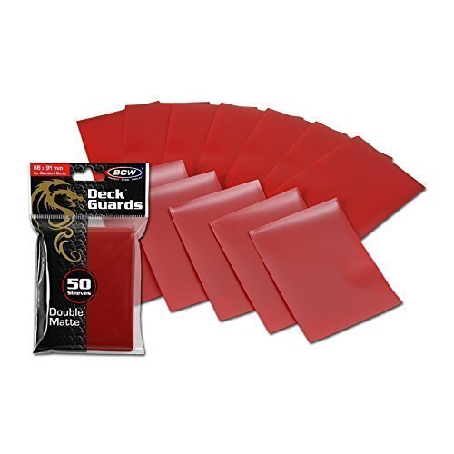 1000 Double Matte Deck Guard Sleeves for Collectable Gaming Cards like Magic The