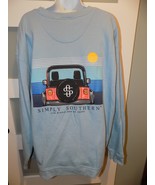 Simply Southern Light Blue &quot;Live Simple and Be Happy&quot; Sweatshirt Size XX... - $27.55