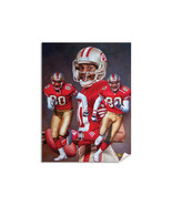 Jerry Rice Wide Receiver WR San Francisco 49ers NFL Football Art Print 1AM3 - $24.99+