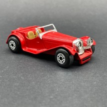 Matchbox Lesney SS 100 Jaguar Convertible Red Car 1/50 Missing Steering Wheel - £8.03 GBP