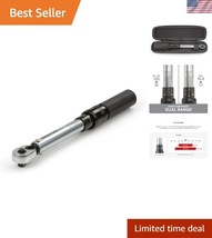 Ergonomic 1/4 Inch Dual-Direction Torque Wrench - 10-150 in-lb, Polished... - $1,681.19 MXN