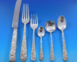 Repousse by Kirk Sterling Silver Flatware Set Service 80 pcs Dinner Old ... - $7,177.50