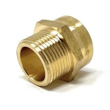 G Thread (British BSPP) Male to NPT Female Adapter - Lead Free (3/4&quot; x 3... - $333.56 MXN