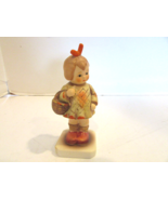 Hummel Club Figurine #479 I Brought You a Gift  W.Germany 1987 4&quot; Repair... - $7.87
